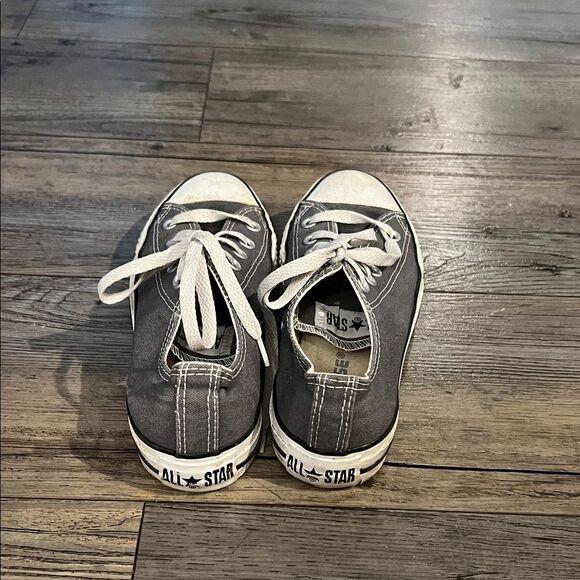 Converse Charcoal and White Low-Top Sneakers - Picture 4 of 8